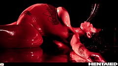 HENTAIED – EXORCISM –  Hot Columbian Demon Fucked by Aliens