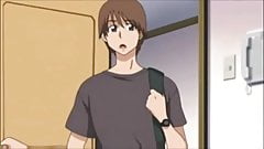 Horny stepmom gives a blowjob and fuck to her pervy stepson