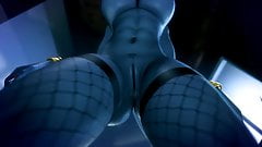 SEXY BIG TIT 3D DEMON FUCKING BBC