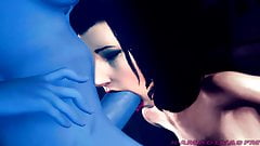 Widowmaker and Elizabeth